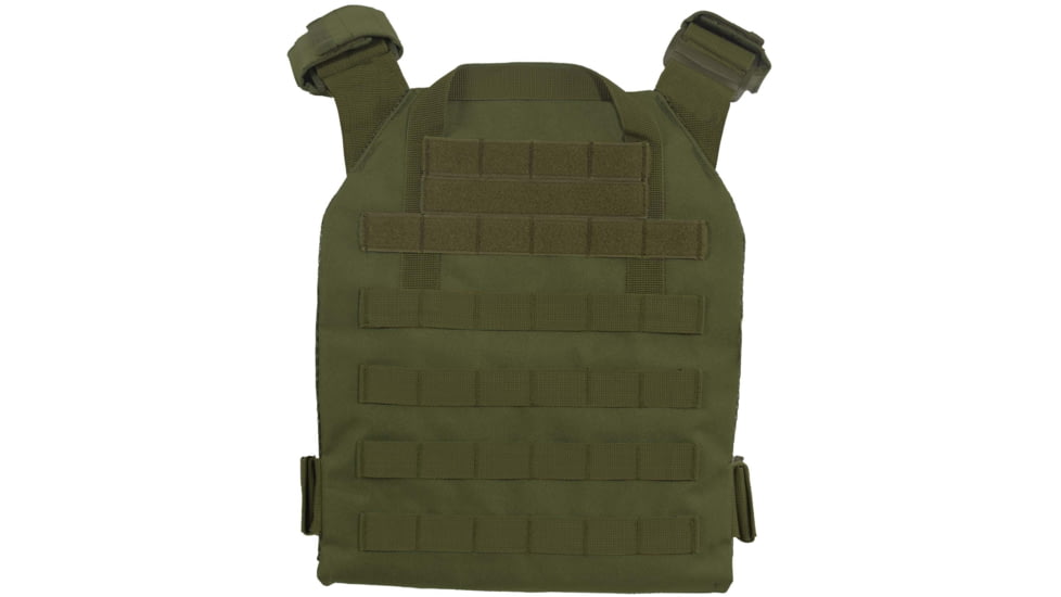 Rothco Low Profile Plate Carrier Vest, Olive Drab, 55888-OliveDrab-Regular