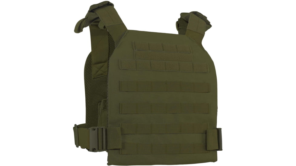 Rothco Low Profile Plate Carrier Vest, Olive Drab, 55888-OliveDrab-Regular