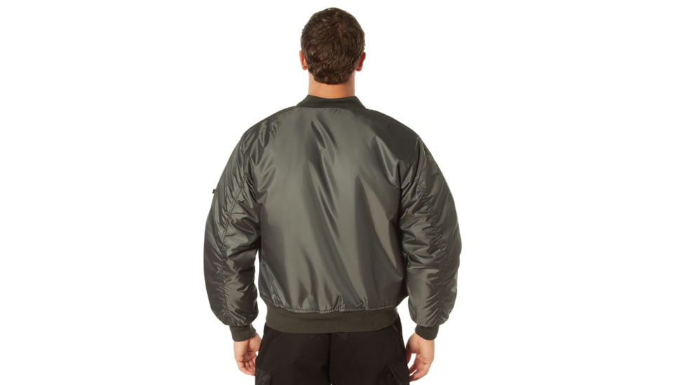 Rothco MA-1 Flight Jacket, Gunmetal Grey, XXS, 20411