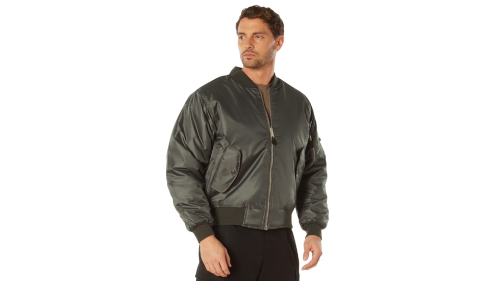 Rothco MA-1 Flight Jacket, Gunmetal Grey, XXS, 20411
