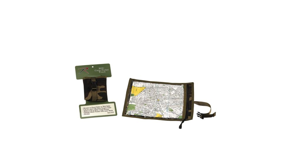 Rothco Map and Document Case, Woodland Camo, 9195-WoodlandCamo