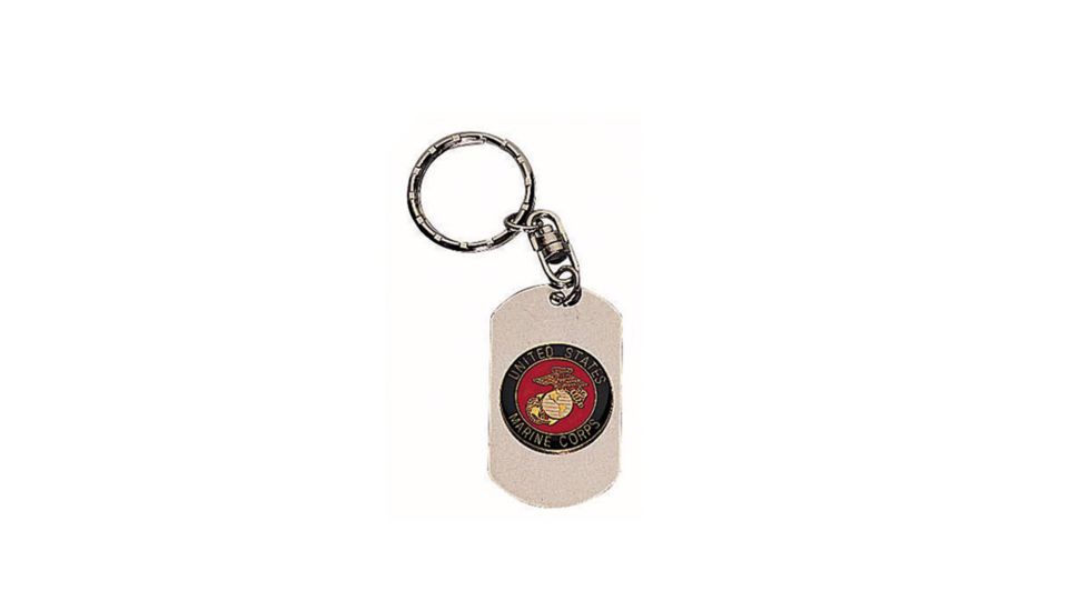 Rothco Marines Dog Tag Key Chain, 4783