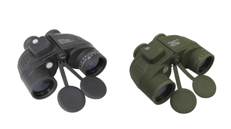 Rothco Military Type 7 x 50MM Binoculars, Black, Olive Drab