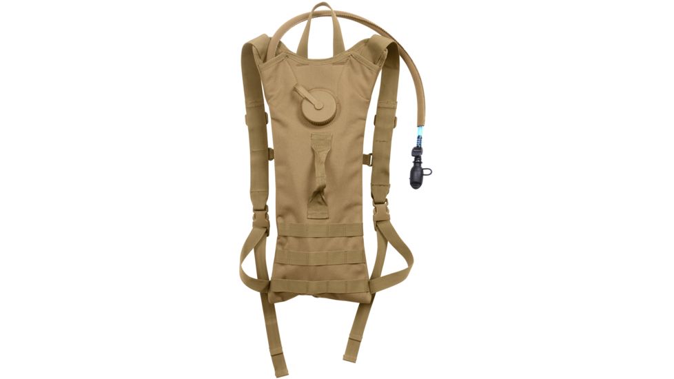 Rothco MOLLE 3 Liter Backstrap Hydration System, Coyote Brown, 2825-CoyoteBrown