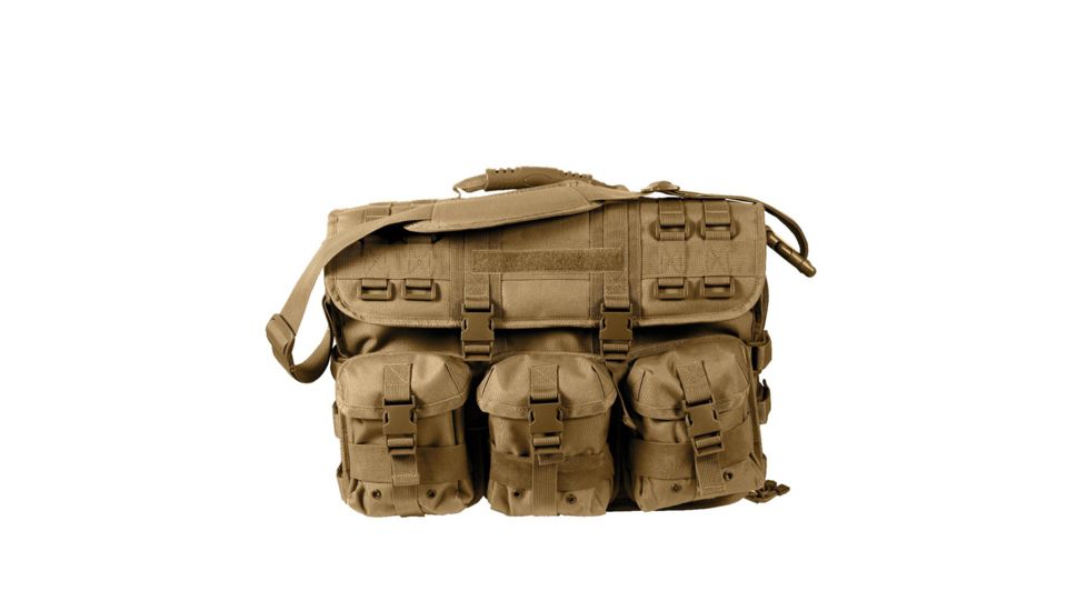 Rothco MOLLE Tactical Laptop Briefcase, Coyote Brown, 3191-CoyoteBrown