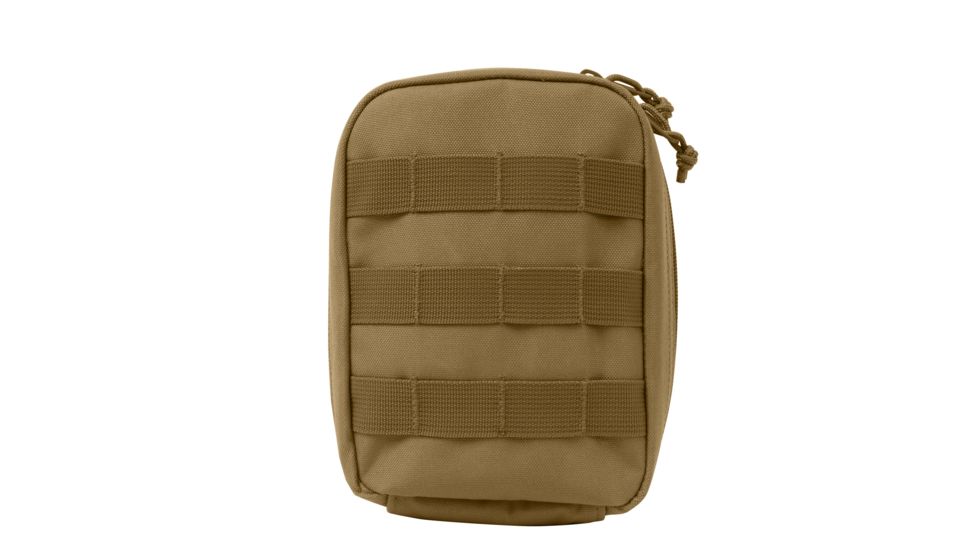 Rothco MOLLE Tactical Trauma &amp; First Aid Kit Pouch, Coyote Brown, 9703-CoyoteBrown
