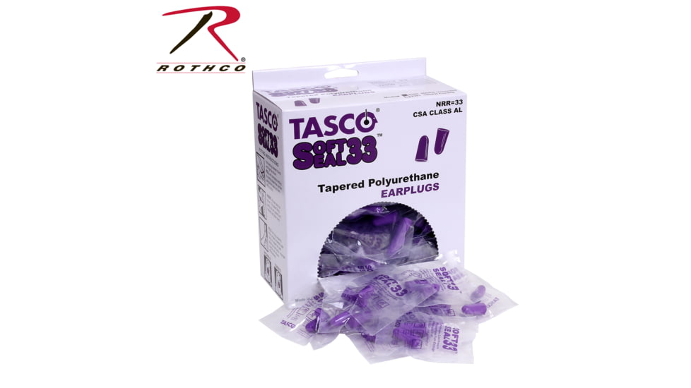Rothco Non-Corded Earplugs, Purple, 3684