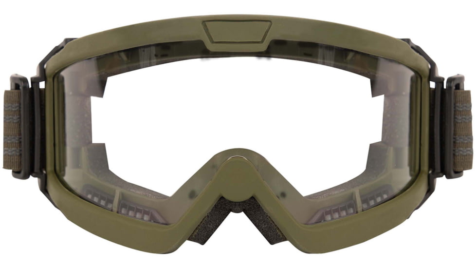 Rothco OTG Ballistic Goggles, Olive Drab / Clear, 10733-OliveDrabClear