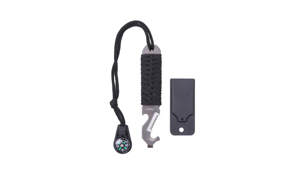 Rothco Paracord Survival Pry Tool, Black, 4674-Black