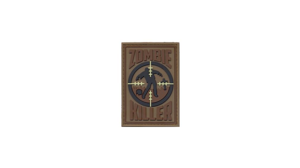 Rothco PVC Zombie Killer Morale Patch, 72203