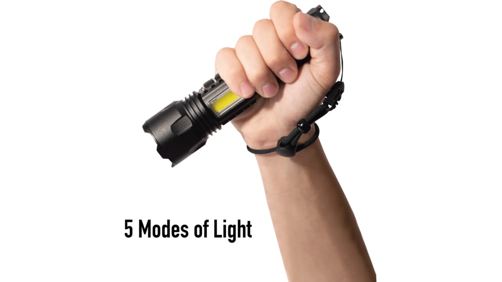 Rothco Rechargeable LED Tactical Task Light with Zoom - 2000 Lumens, 68550