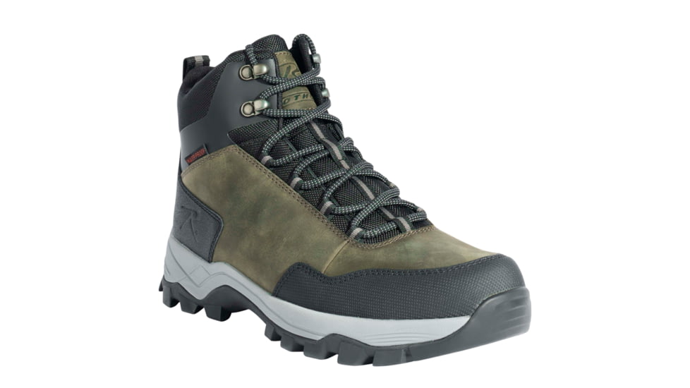 Rothco Scout 6in All Terrain Hybrid Tactical Boots - Mens, Olive Drab, 8 US, 54310-OliveDrab-8