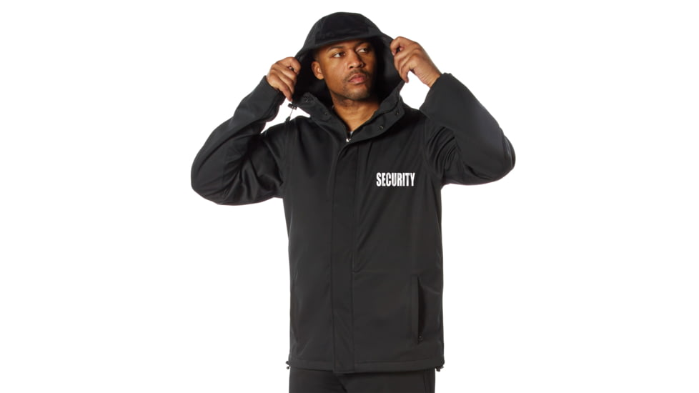 Rothco Shadow Ops Waterproof Security Rain Jacket - Mens, Small, 40260-S