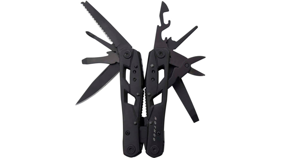 Rothco Stainless Steel Multi-Tool, Black, 3225-Black