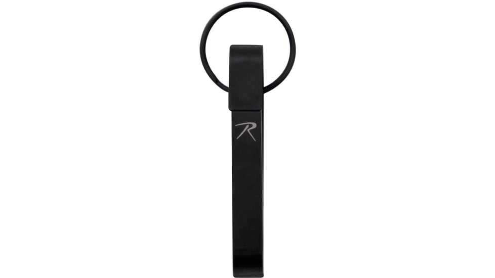 Rothco Steel Belt Key Clip, Black, 1843