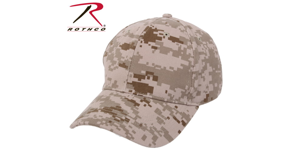 Rothco Supreme Camo Low Profile Cap, Tiger Stripe Camo, 34590-TigerStripeCamo