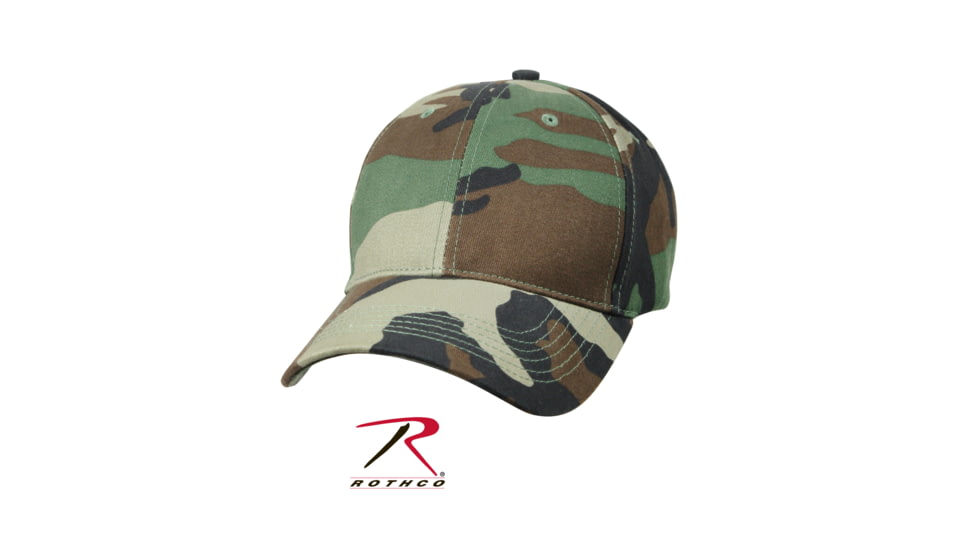 Rothco Supreme Camo Low Profile Cap, Tiger Stripe Camo, 34590-TigerStripeCamo