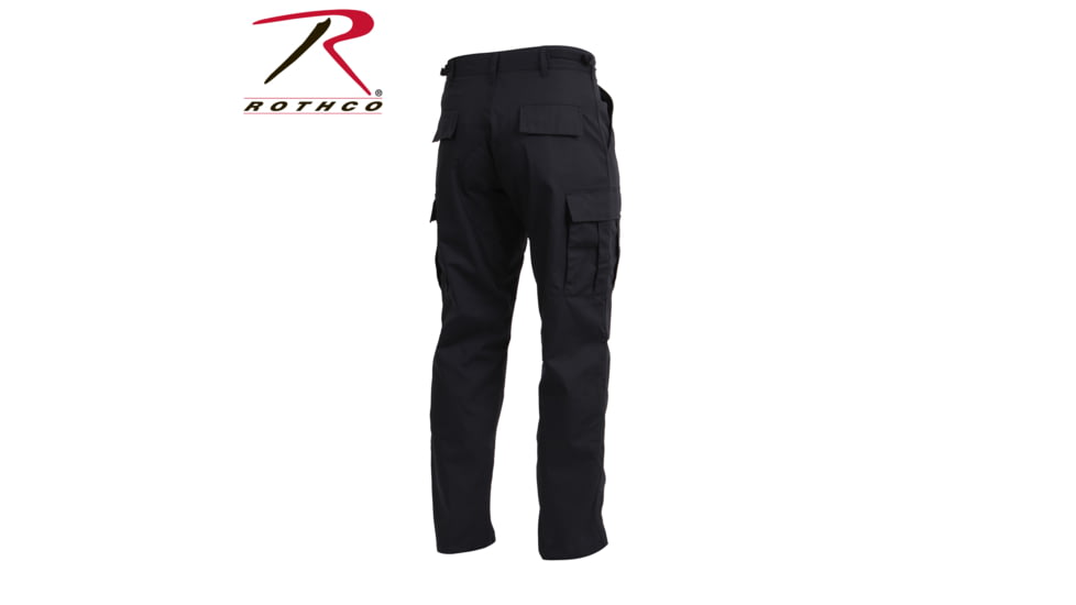 Rothco SWAT Cloth BDU Pants, Black, XL, 6215-Black-XL