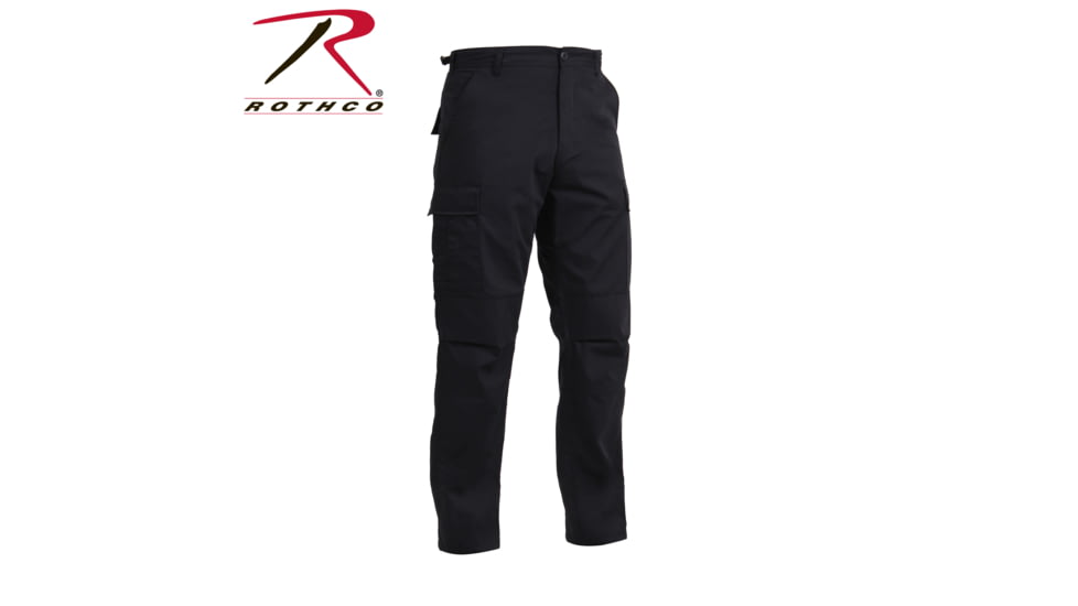 Rothco SWAT Cloth BDU Pants, Black, XL, 6215-Black-XL