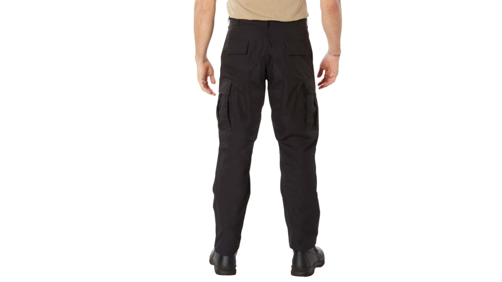 Rothco SWAT Cloth BDU Pants - Mens, Black, Extra Small, 6215-Black-XS