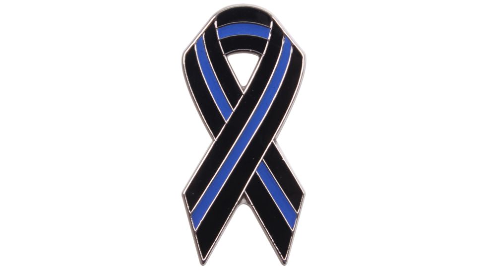 Rothco Thin Blue Line Ribbon Pin