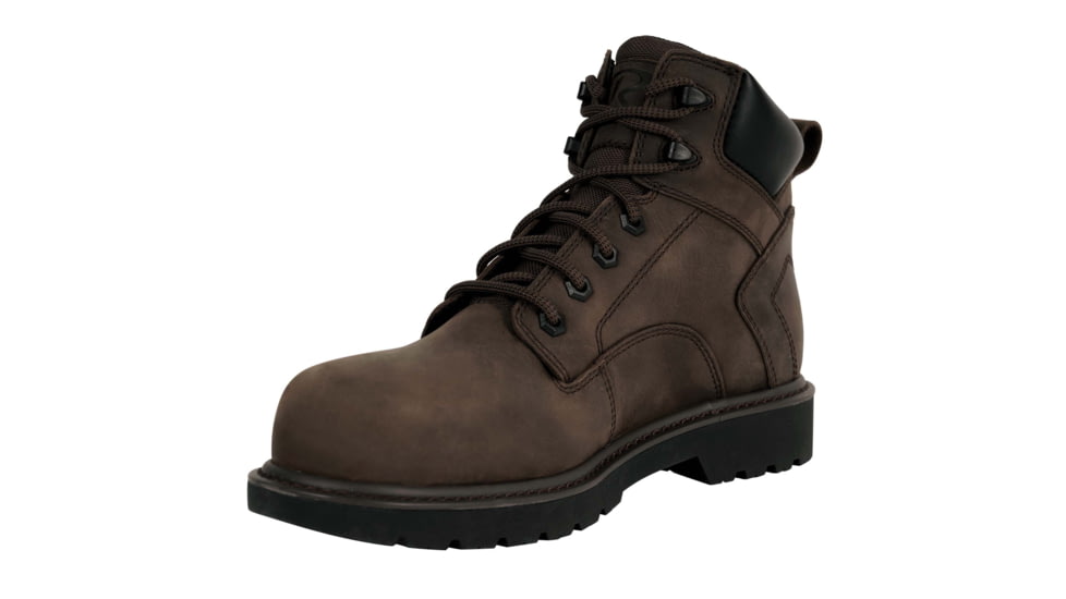 Rothco Tradesman 6 Inch Composite Toe Work Boot, Brown, 6, 54115-Brown-6