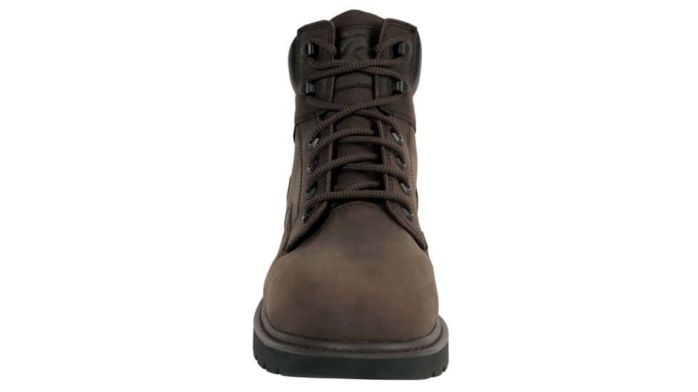 Rothco Tradesman 6 Inch Composite Toe Work Boot, Brown, 6, 54115-Brown-6