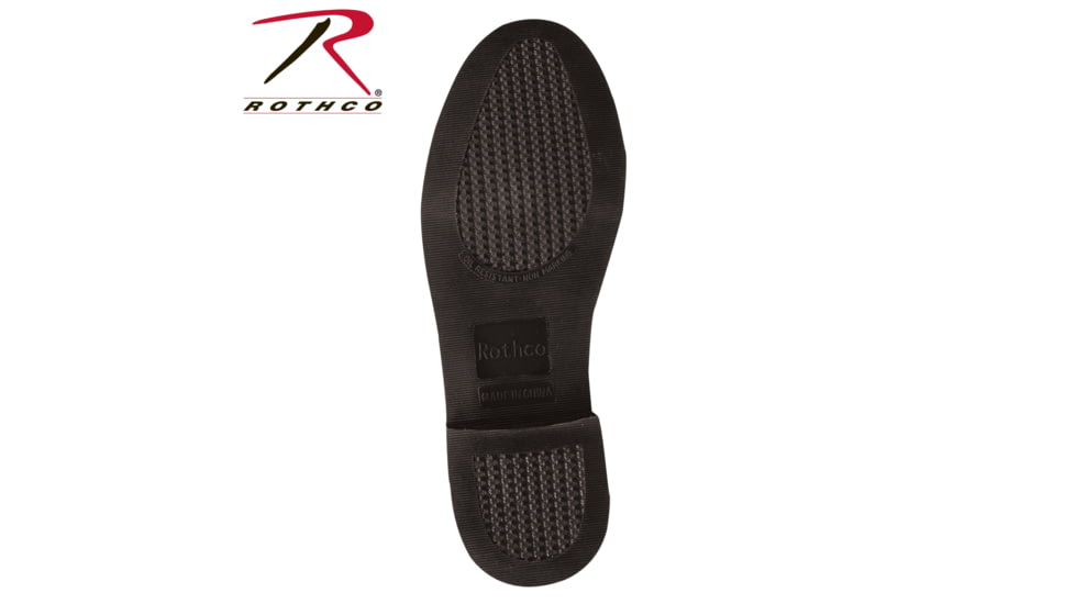 Rothco Military Uniform Oxford Leather Shoes, 12, Wide, 5085-12-Wide