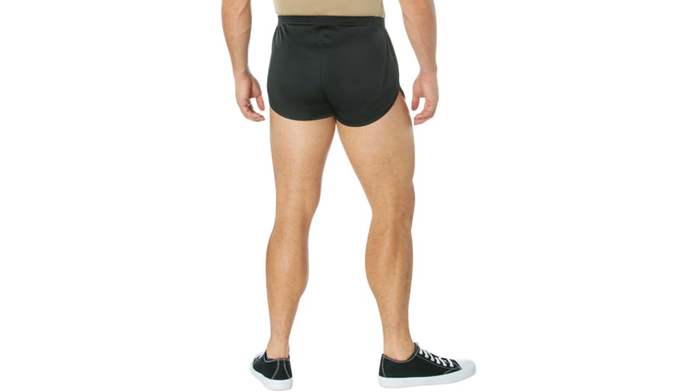 Rothco US Flag Ranger PT Physical Training Shorts - Mens, Black, 3XL, 70054-3XL
