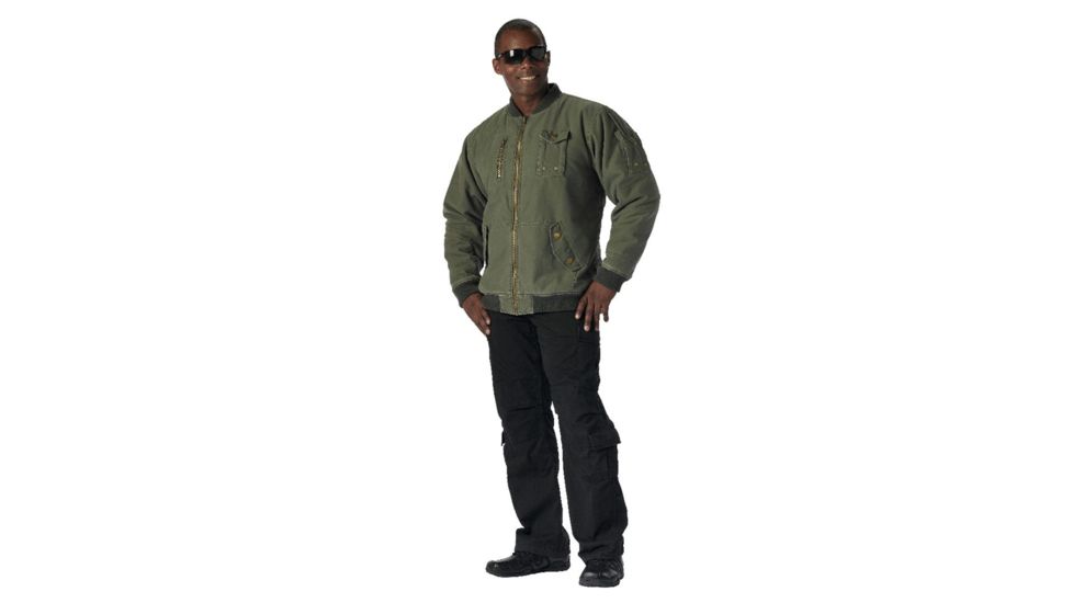 Rothco Vintage CWU-99E Enhanced Flight Jacket, XL, 8653-XL