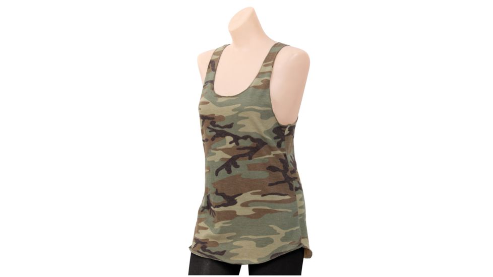 Rothco Womens Camo Racerback Tank Top, 2XL, 44671-2XL