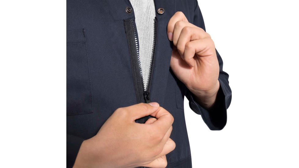 Rothco Workwear Coverall, Midnight Navy Blue, Small, 10481-MidnightNavyBlue-S