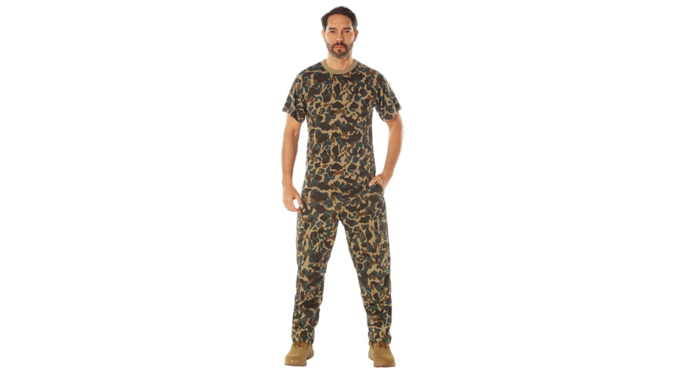 Rothco X Bear Archery Fred Camo T-Shirt, Camo, Small, 613902035959