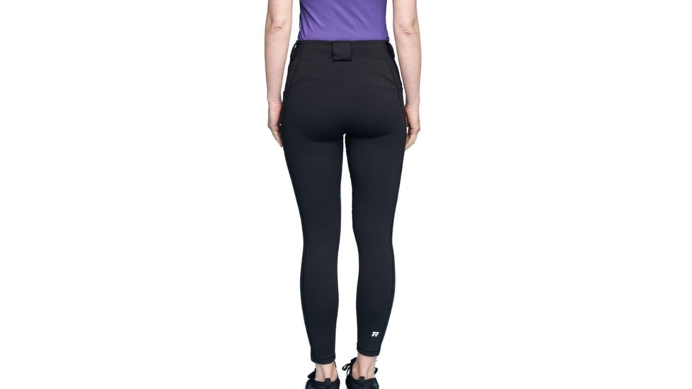 Rounded Belt Loop Leggings, Black, Small, CEX-BLTLEGNS-BK-RH-SML