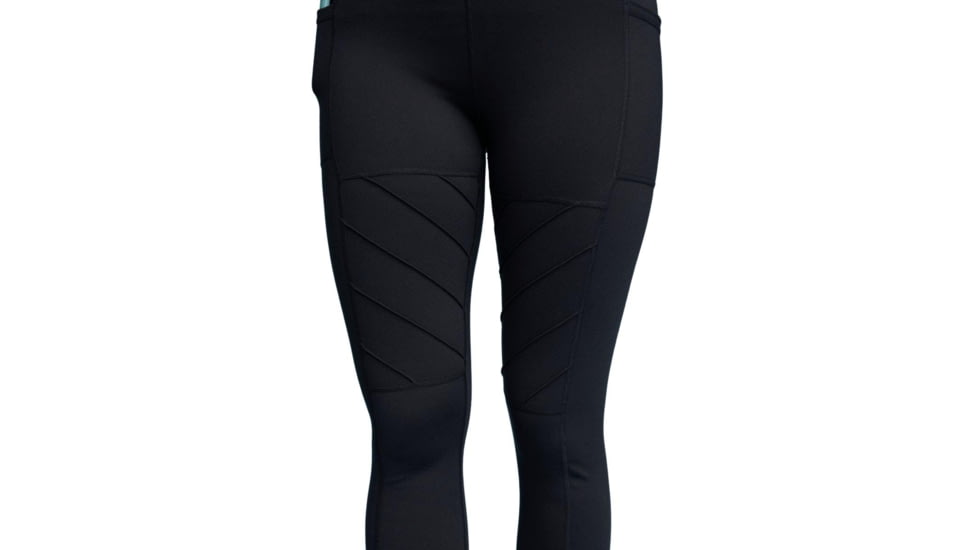 Rounded Belt Loop Leggings, Black, Small, CEX-BLTLEGNS-BK-RH-SML