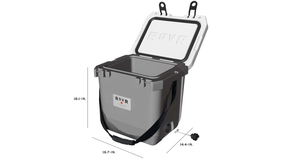 RovR Products CoolR 25 Hard Cooler, Sand, 02-24-00025-18