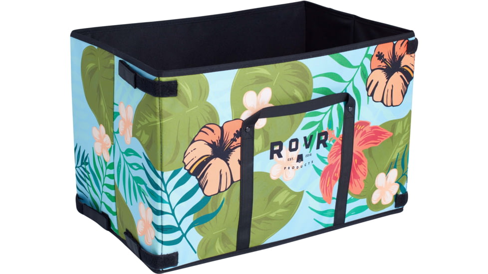 RovR Products LandR 45 Quart Storage Bin, Aloha, 45 Quart, 45WGNALO