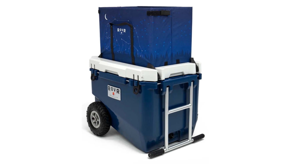 RovR Products RollR 60 Cooler w/ Wagon Bin, Midnight, 852490007126
