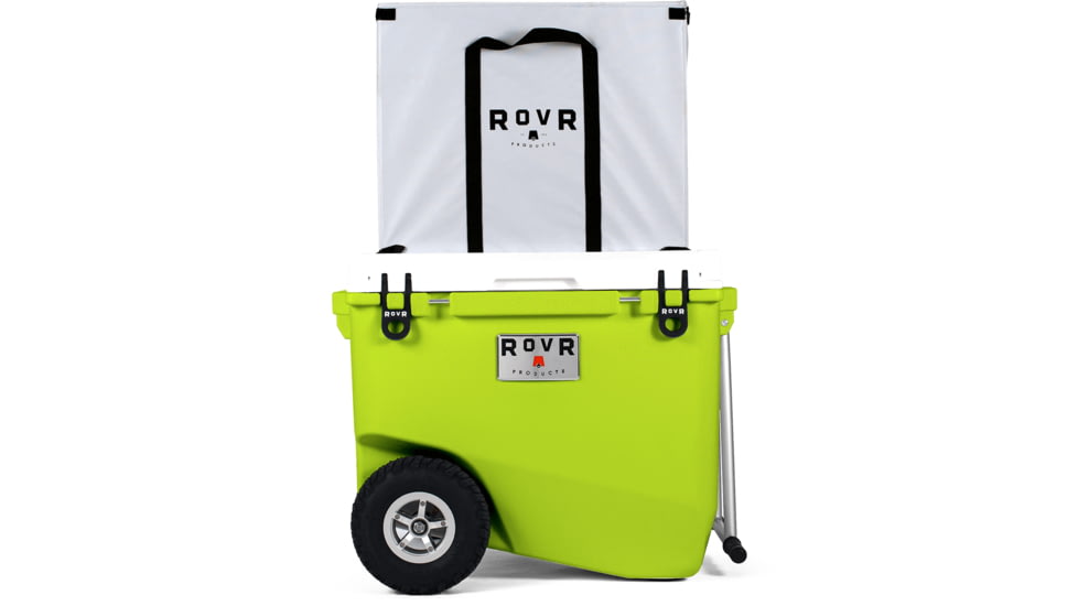 RovR Products RollR 80 Cooler w/ Wagon Bin, Moss, 852490007751