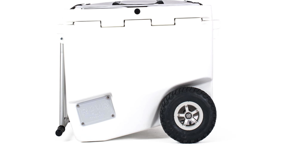 RovR Products RollR 80 Cooler w/ Wagon Bin, Powder, 852490007782