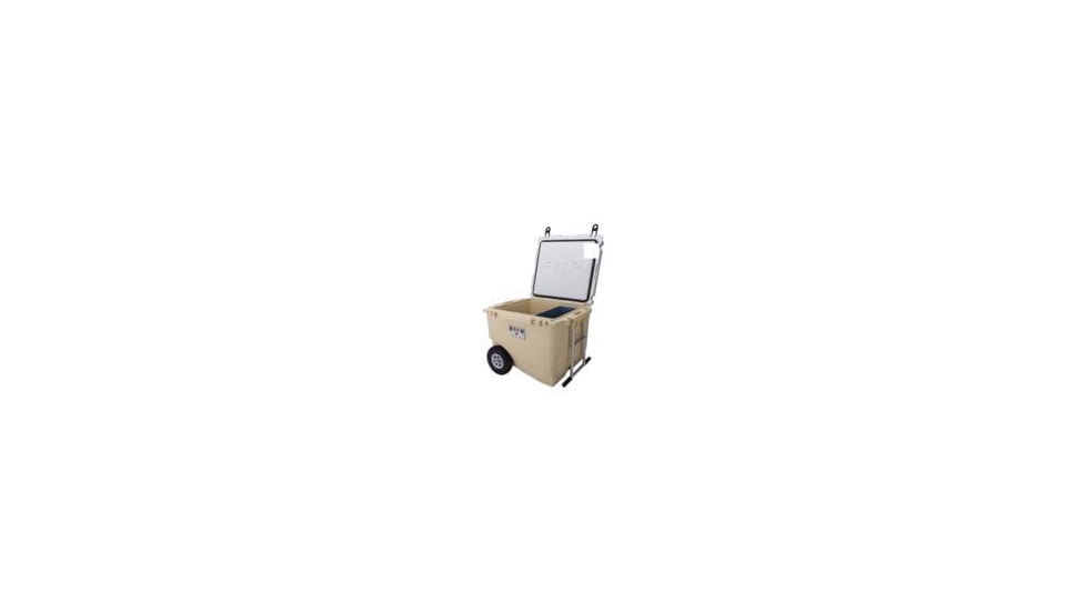 RovR Products RollR 80 Wheeled Cooler, Sand, 02-24-00023-19