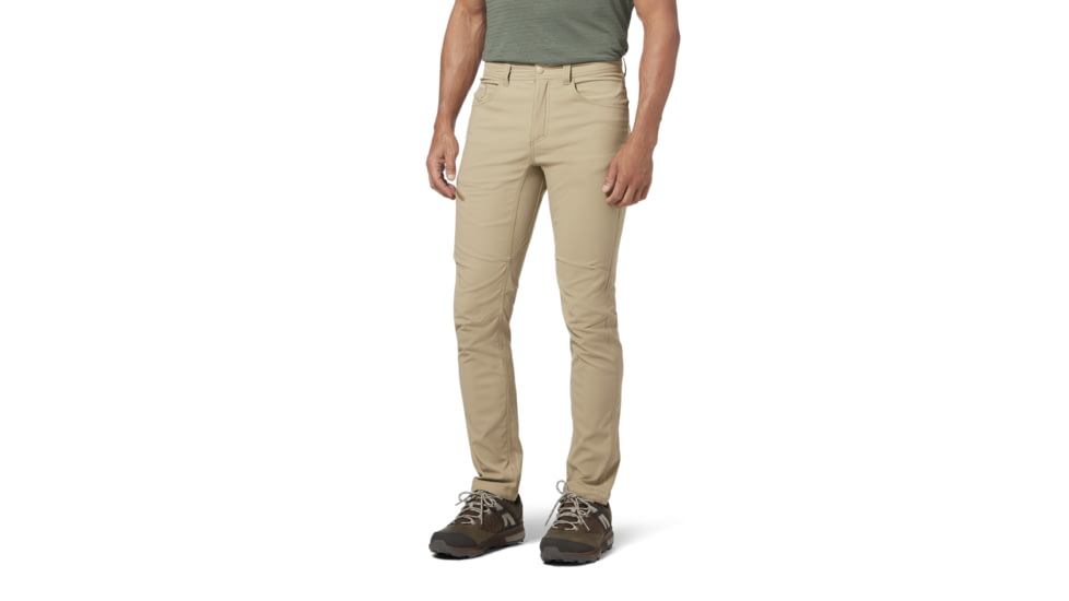 Royal Robbins Alpine Road Mens Pant, Khaki, 34/32, Y44157-Khaki-34/32