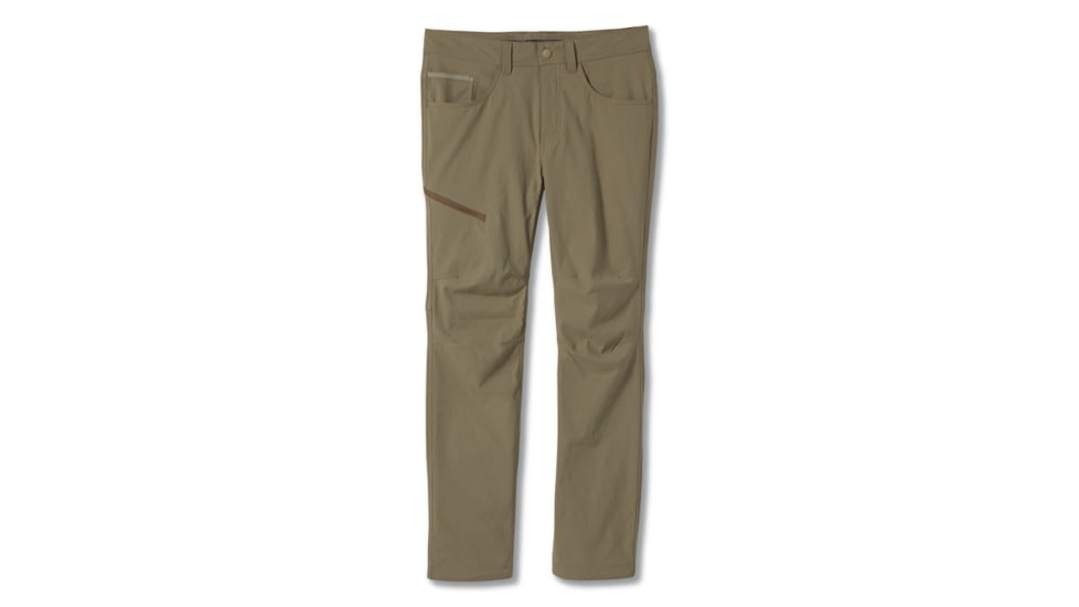 Royal Robbins Alpine Road Mens Pant, Khaki, 34/32, Y44157-Khaki-34/32
