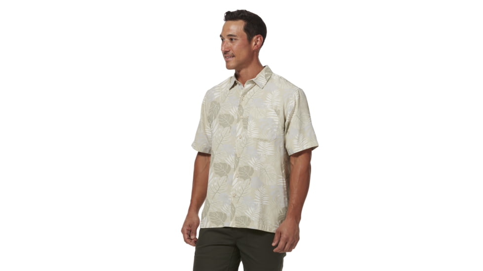 Royal Robbins Comino Leaf S/S Shirt - Mens, Ivory, XL, Y721013-Ivory-XL