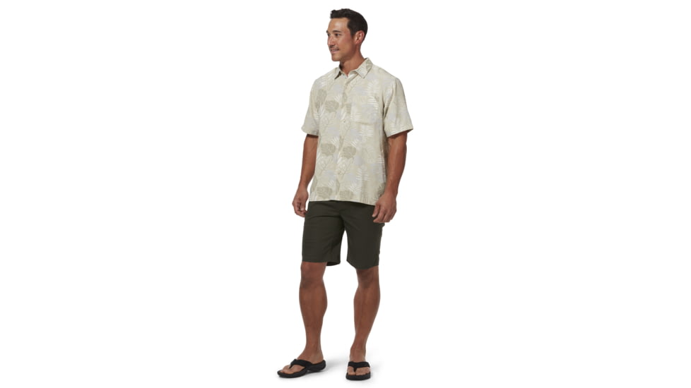 Royal Robbins Comino Leaf S/S Shirt - Mens, Sandstone, S, Y721013-Sandstone-S