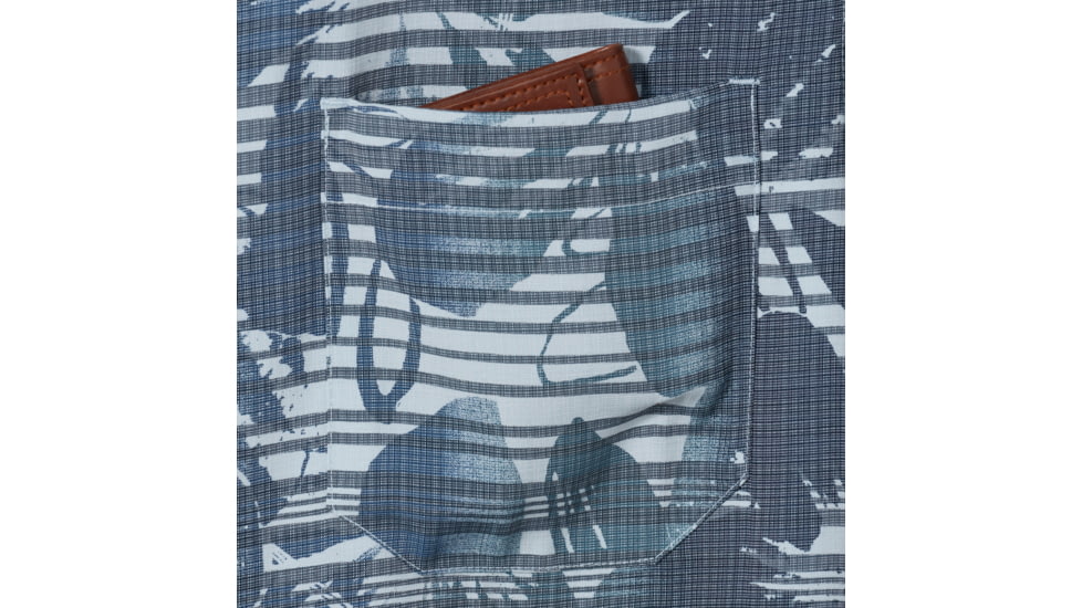 Royal Robbins Comino Leaf S/S Shirt - Mens, Summer Sky, L, Y721013-Summer Sky-L