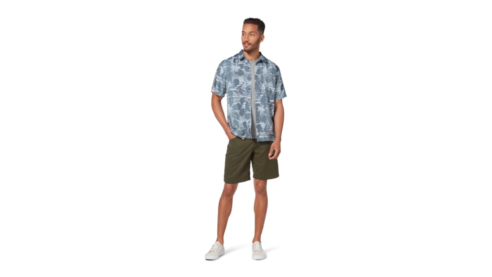 Royal Robbins Comino Leaf S/S Shirt - Mens, Summer Sky, L, Y721013-Summer Sky-L
