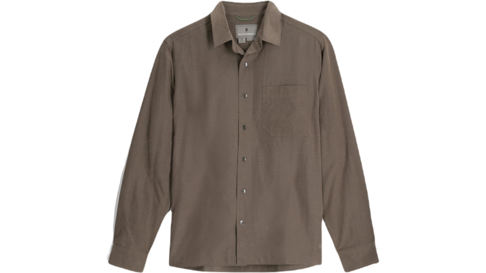 Royal Robbins Desert Pucker Dry Long Sleeve Shirt - Mens, Everglade, Small, Y72221-204RR-S