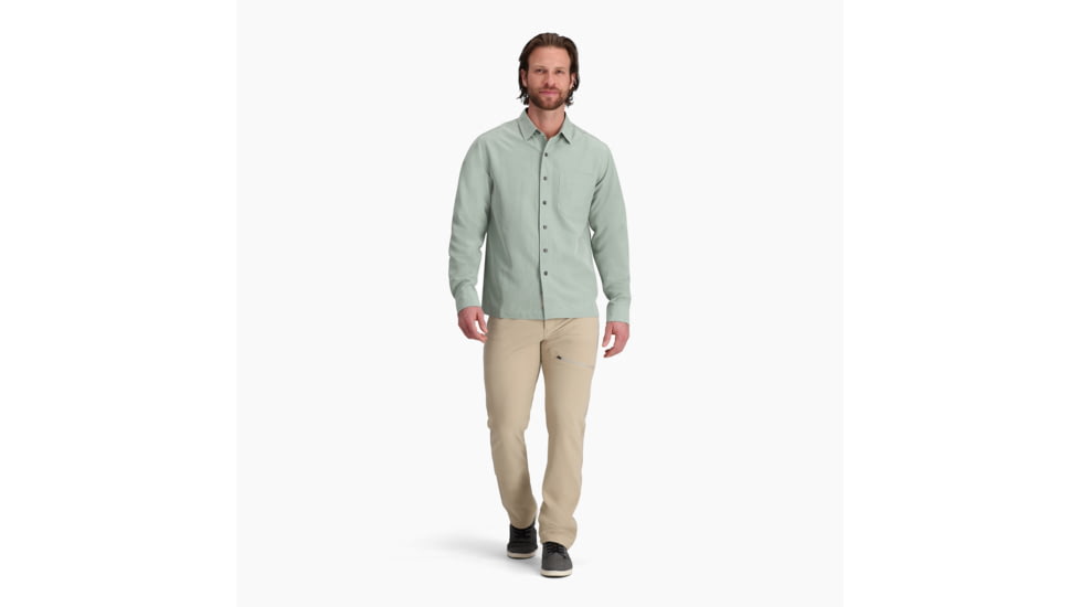 Royal Robbins Desert Pucker Dry Long Sleeve Shirt - Mens, Sage Leaf, 3XL, Y722213393XL