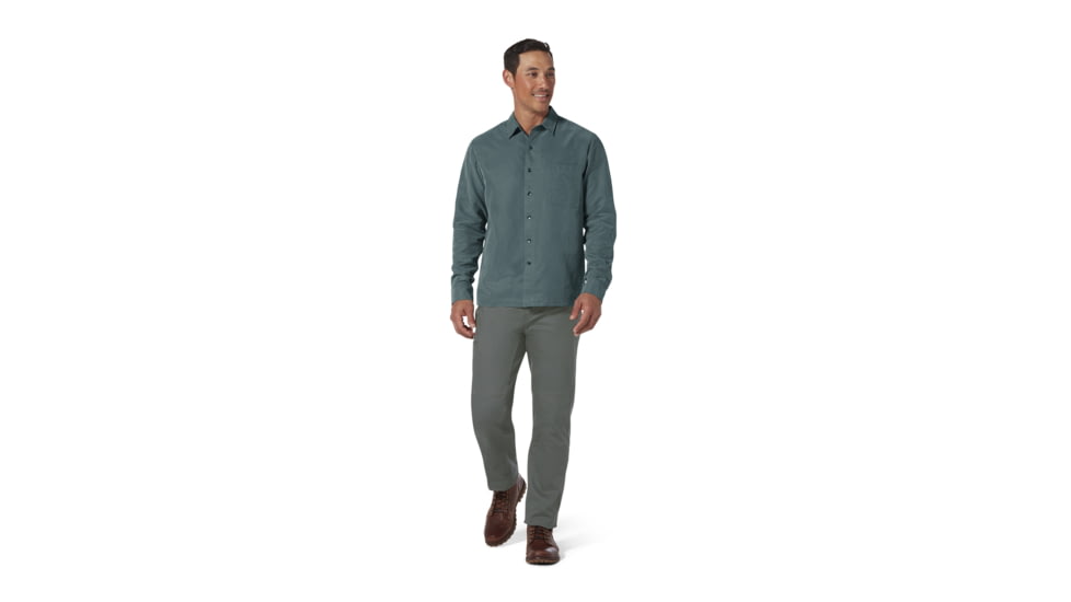 Royal Robbins Desert Pucker Dry Long Sleeve Shirt - Mens, Medium, Sea Pine, Y72221-349-M